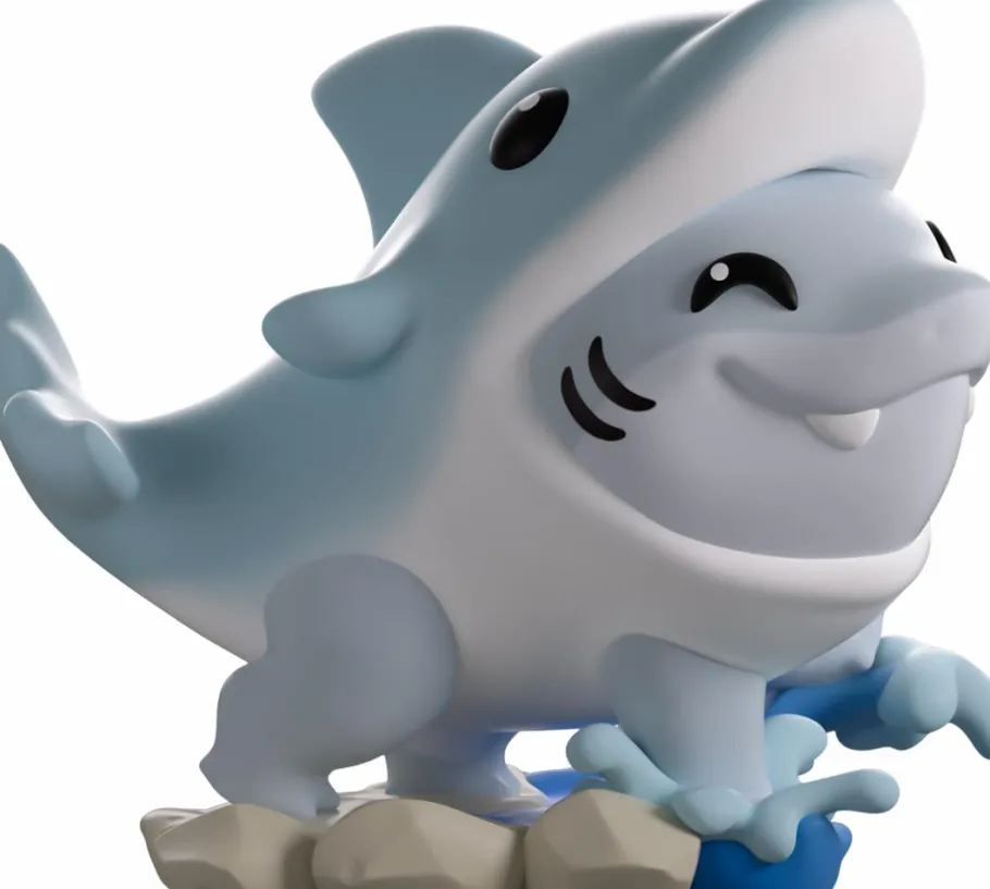 Designer Vinyl>Marvel - Jeff the Land Shark (Dolphin Suit) Companions 3" Vinyl Figure
