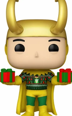 Standard Pop!>Marvel - Loki with Sweater Holiday Metallic Pop! Vinyl Figure