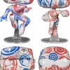 Pop! Bundles>Marvel - Patriotic Age Artist Series Pop! Vinyl Figure with Pop! Protector (Bundle of 4)