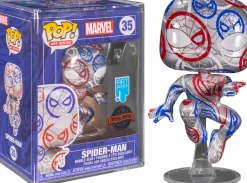 Pop! Bundles>Marvel - Patriotic Age Artist Series Pop! Vinyl Figure with Pop! Protector (Bundle of 4)