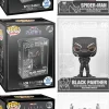 Die-Cast Figures>Black Panther Marvel - Spider-Man, & Thor Diecast Metal Pop! Vinyl Figure Bundle (Funko / Popcultcha Exclusive) (Set of 3)