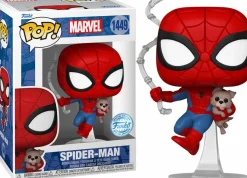 Standard Pop!>Spider-Man Marvel - with Sandwich the Dog Pop! Vinyl Figure