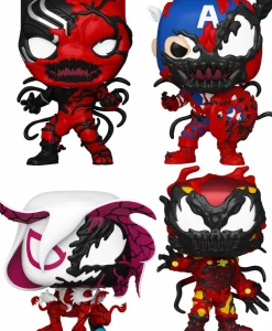 Pop! Bundles>Marvel - Symbiote Carnage Pop! Vinyl Bundle (Set of 4)