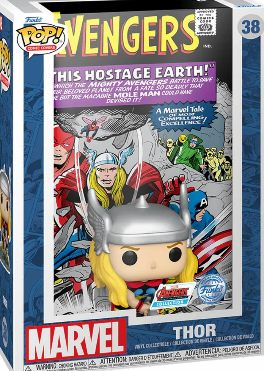 Pop! Covers>The Avengers Marvel - #12 Thor Pop! Comic Covers Vinyl Figure