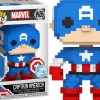 Standard Pop!>Marvel : 8-Bit - Captain America 8-Bit Pop! Vinyl Figure