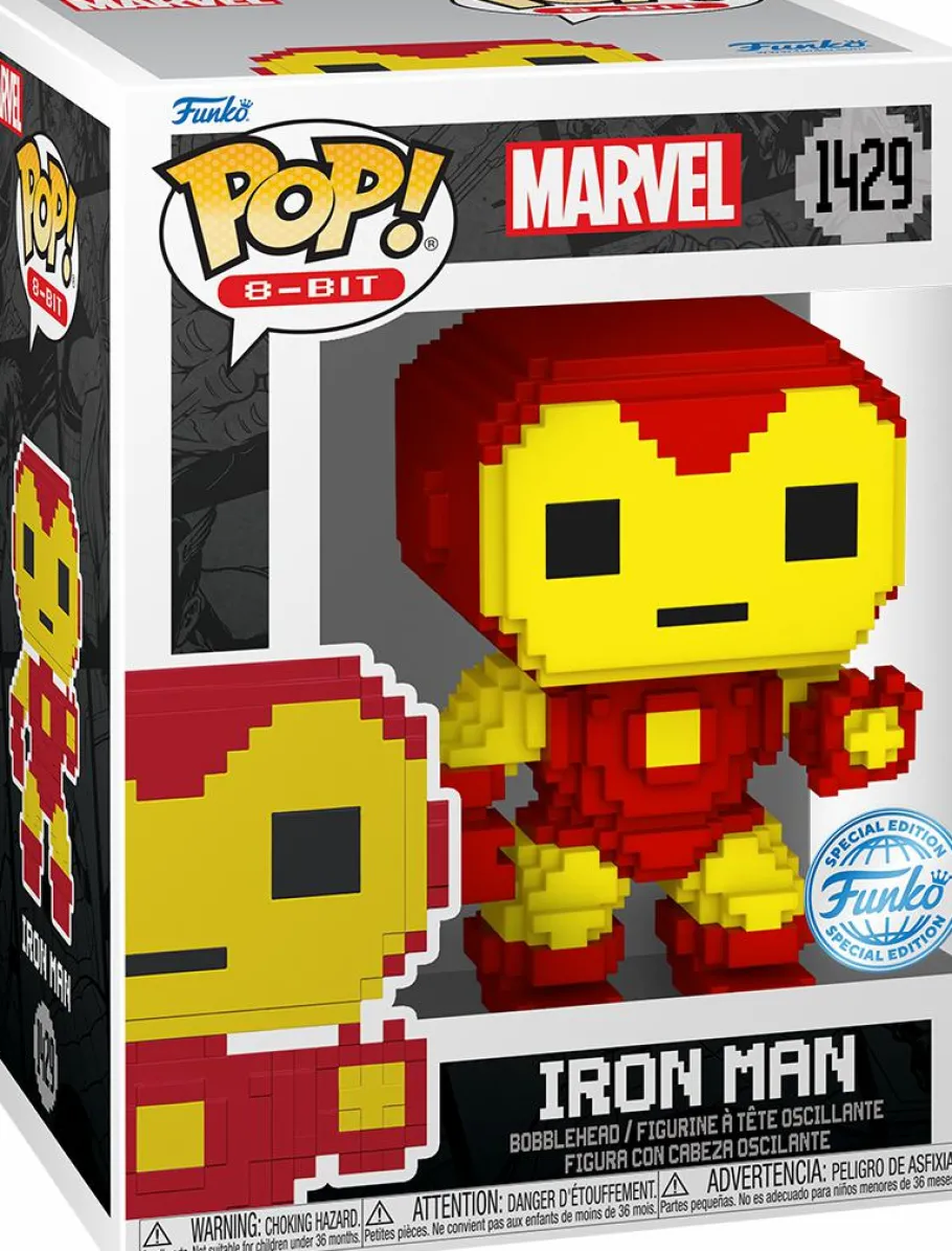 Standard Pop!>Marvel : 8-Bit - Iron Man 8-Bit Pop! Vinyl Figure