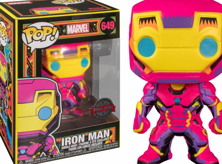 Standard Pop!>Iron Man Marvel: Blacklight - Pop! Vinyl Figure