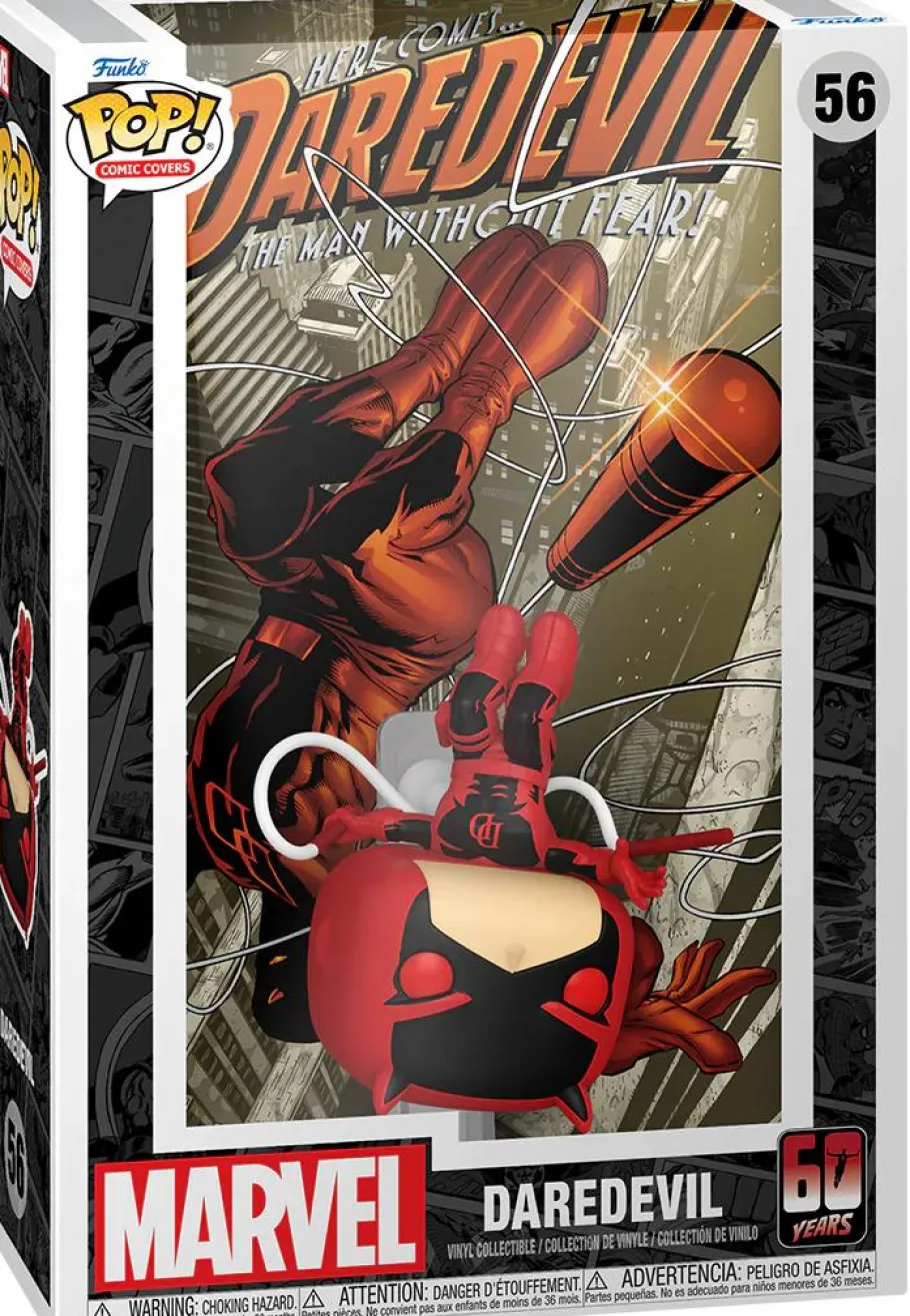 Pop! Covers>Marvel Comics - Daredevil #1 60th Anniversary Comic Covers Pop! Vinyl Figure