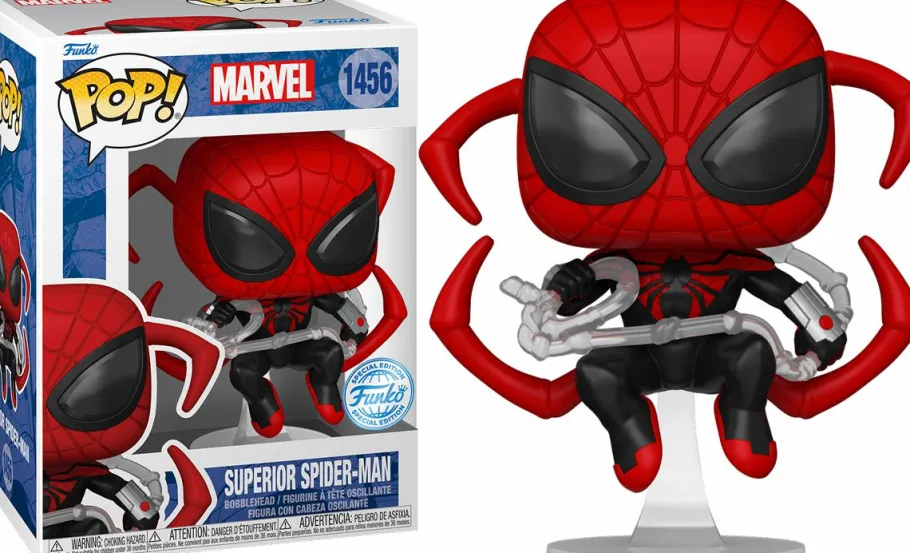 Standard Pop!>Spider-Man Marvel Comics - Superior Pop! Vinyl Figure