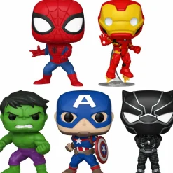 Pop! Bundles>Marvel Comics: New Classics - Avengers Assemble Pop! Vinyl Bundle (Set of 5)