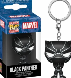 Pop! Keychains>Marvel Comics: New Classics - Black Panther Pocket Pop! Keychain