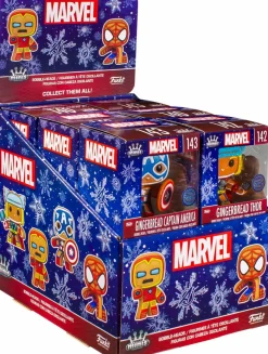 Blind Box>Marvel : Holiday - Gingerbread Minis 3” Scale Vinyl Figure (Display of 12)