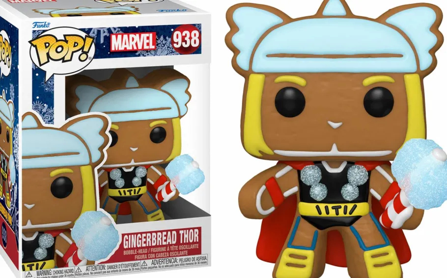 Standard Pop!>The Avengers Marvel: Holiday - Thor Gingerbread Man Pop! Vinyl Figure