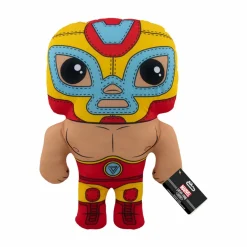 Designer Plush>Marvel : Lucha Libre Edition - El Heroe Invicto Iron Man 17” Plush
