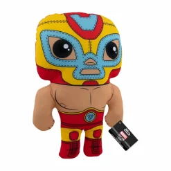Designer Plush>Marvel : Lucha Libre Edition - El Heroe Invicto Iron Man 17” Plush