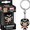 Pop! Keychains>Marvel : Lucha Libre Edition - El Venenoide Venom Pocket Pop! Vinyl Keychain