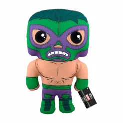 Designer Plush>Marvel : Lucha Libre Edition - El Furioso Hulk 17” Plush