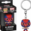 Pop! Keychains>Marvel : Lucha Libre Edition - El Aracno Spider-Man Pocket Pop! Vinyl Keychain