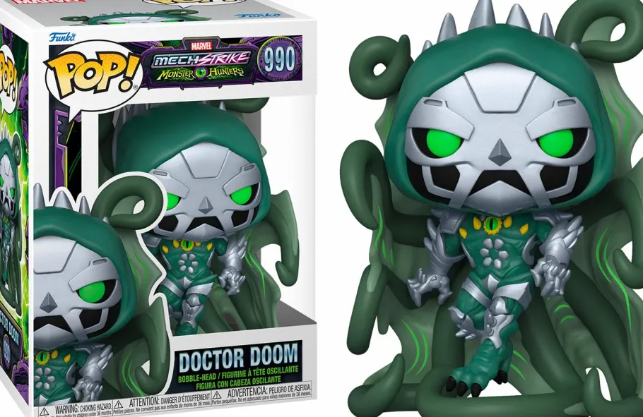 Standard Pop!>Marvel: Monster Hunters Marvel Mech Strike: Monster Hunters - Doctor Doom Pop! Vinyl Figure
