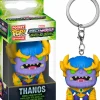 Pop! Keychains>Marvel: Monster Hunters Marvel Mech Strike: Monster Hunters - Thanos Pocket Pop! Vinyl Keychain