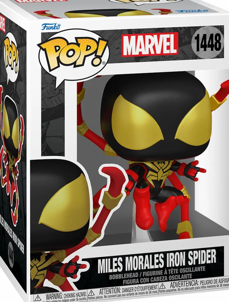 Standard Pop!>Spider-Man Marvel: Comics - Miles Morales Iron Spider Pop! Vinyl Figure
