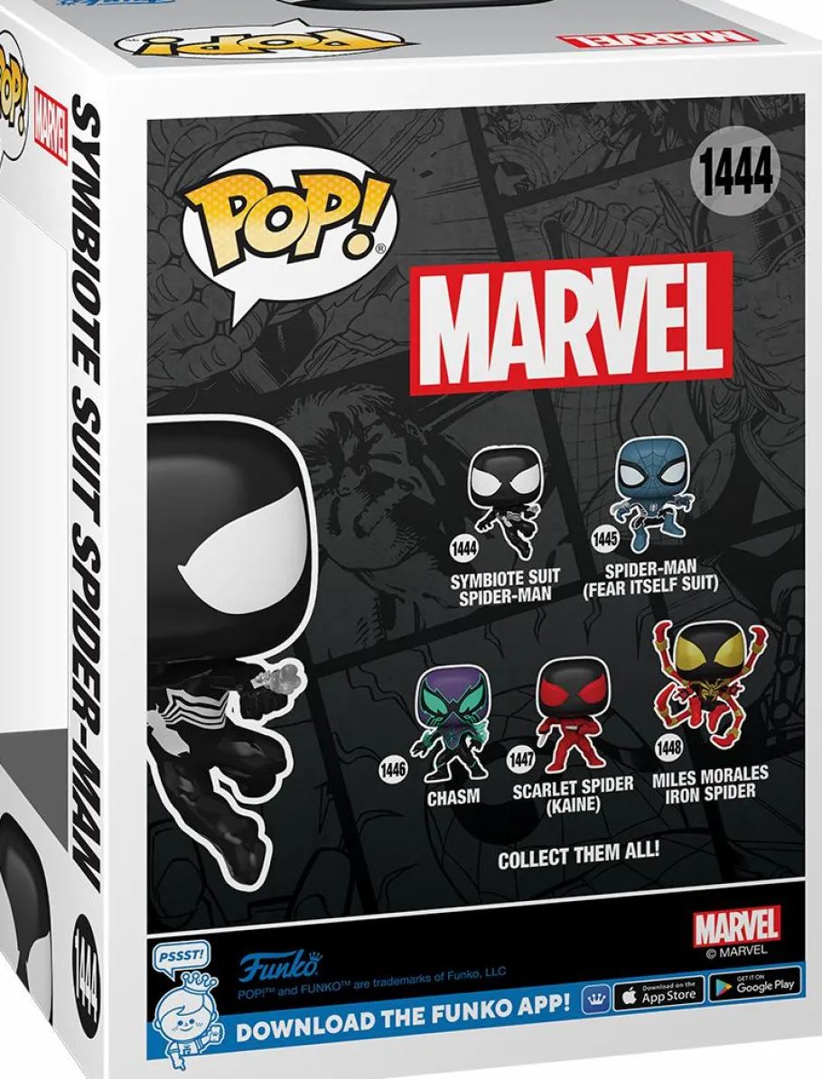Standard Pop!>Spider-Man Marvel: Comics - Symbiote Suit Pop! Vinyl Figure