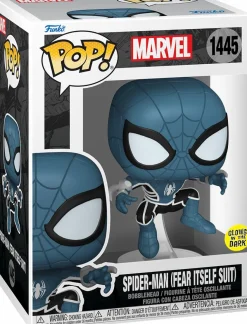 Standard Pop!>Spider-Man Marvel: Comics - (Fear Itself Suit) Glow-in-the-Dark Pop! Vinyl Figure