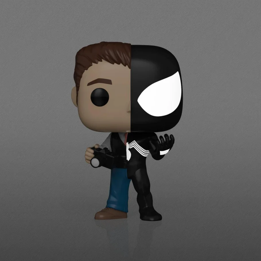 Standard Pop!>Spider-Man Marvel: Split - Peter Parker/Symbiote Suit Pop! Vinyl Figure