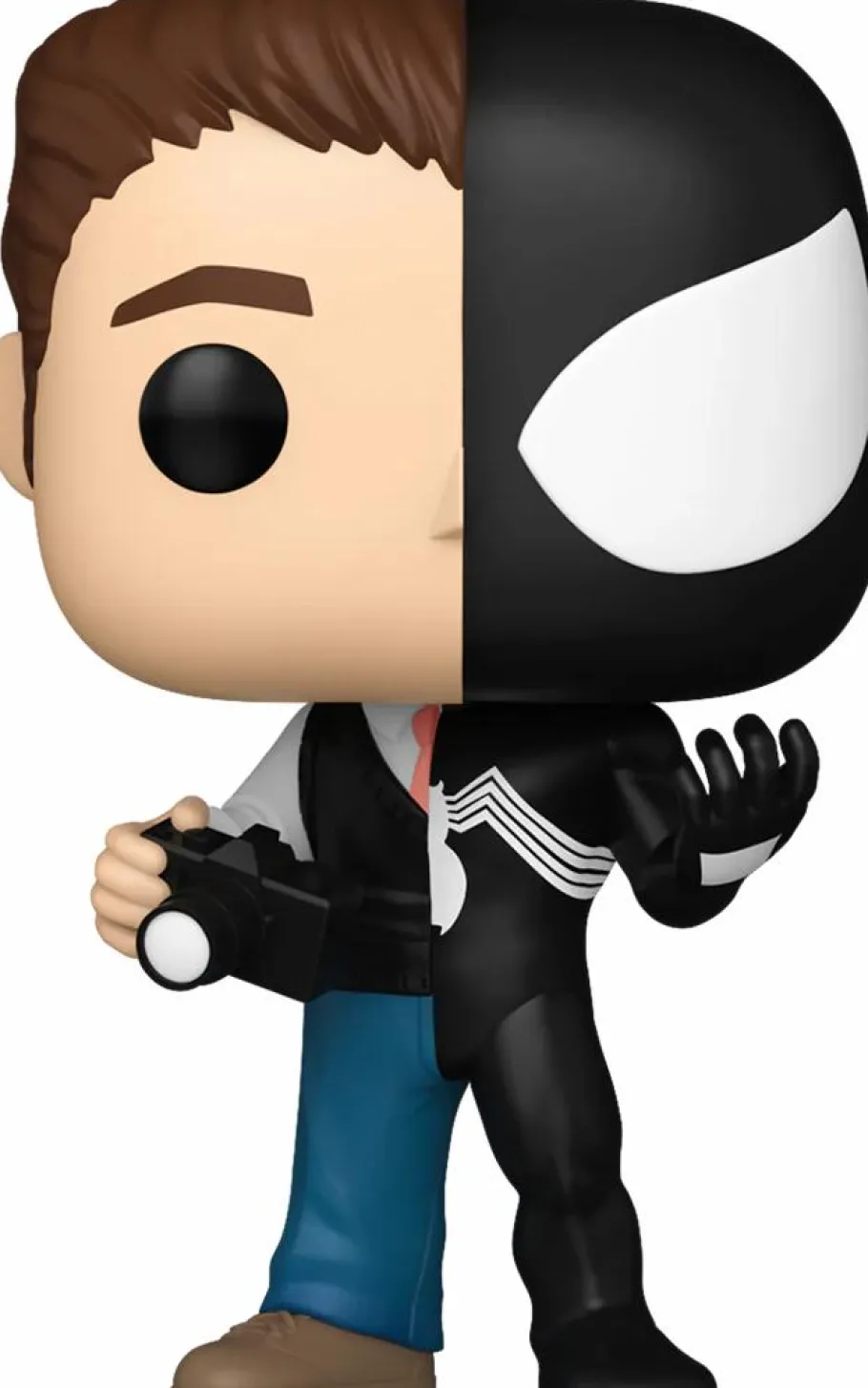 Standard Pop!>Spider-Man Marvel: Split - Peter Parker/Symbiote Suit Pop! Vinyl Figure