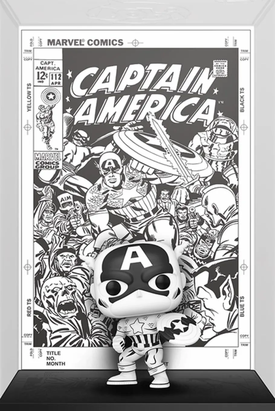 Pop! Covers>Marvel : 85th Anniversary - Captain America #112 Pop! Comic Covers Vinyl Figure