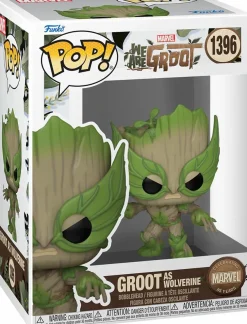 Standard Pop!>Marvel 85th Anniversary: We Are Groot - Groot as Wolverine Pop! Vinyl Figure
