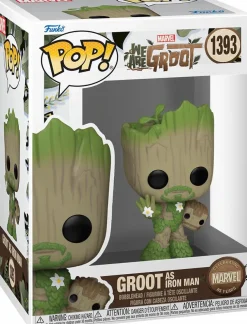 Standard Pop!>Marvel 85th Anniversary: We Are Groot - Groot as Iron Man Pop! Vinyl Figure
