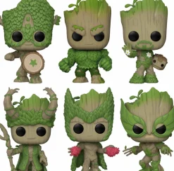 Pop! Bundles>Marvel 85th Anniversary: We Are Groot - Groot to the Rescue Pop! Vinyl Bundle (Set of 6)
