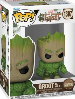 Standard Pop!>Marvel 85th Anniversary: We Are Groot - Groot as Hulk Pop! Vinyl Figure