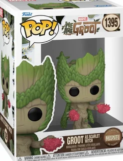 Standard Pop!>Marvel 85th Anniversary: We Are Groot - Groot as Scarlet Witch Pop! Vinyl Figure