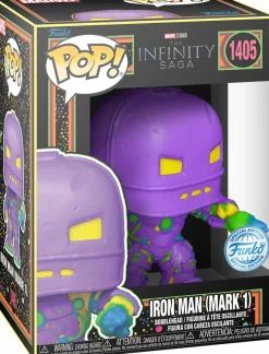Standard Pop!>Marvel : The Infinity Saga - Iron Man (Mark 1) Blacklight Pop! Vinyl Figure