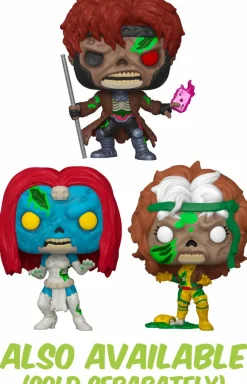 Standard Pop!>Marvel Zombies - Gambit Zombie Glow in the Dark Pop! Vinyl Figure
