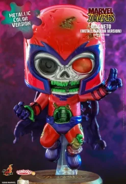 Cosbaby>Marvel Zombies - Magneto Metallic Cosbaby (S) Hot Toys Figure
