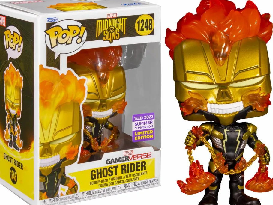 Funko Convention Exclusives>Ghost Rider Marvel's Midnight Suns (2022) - Pop! Vinyl Figure (2023 Summer Convention Exclusive)