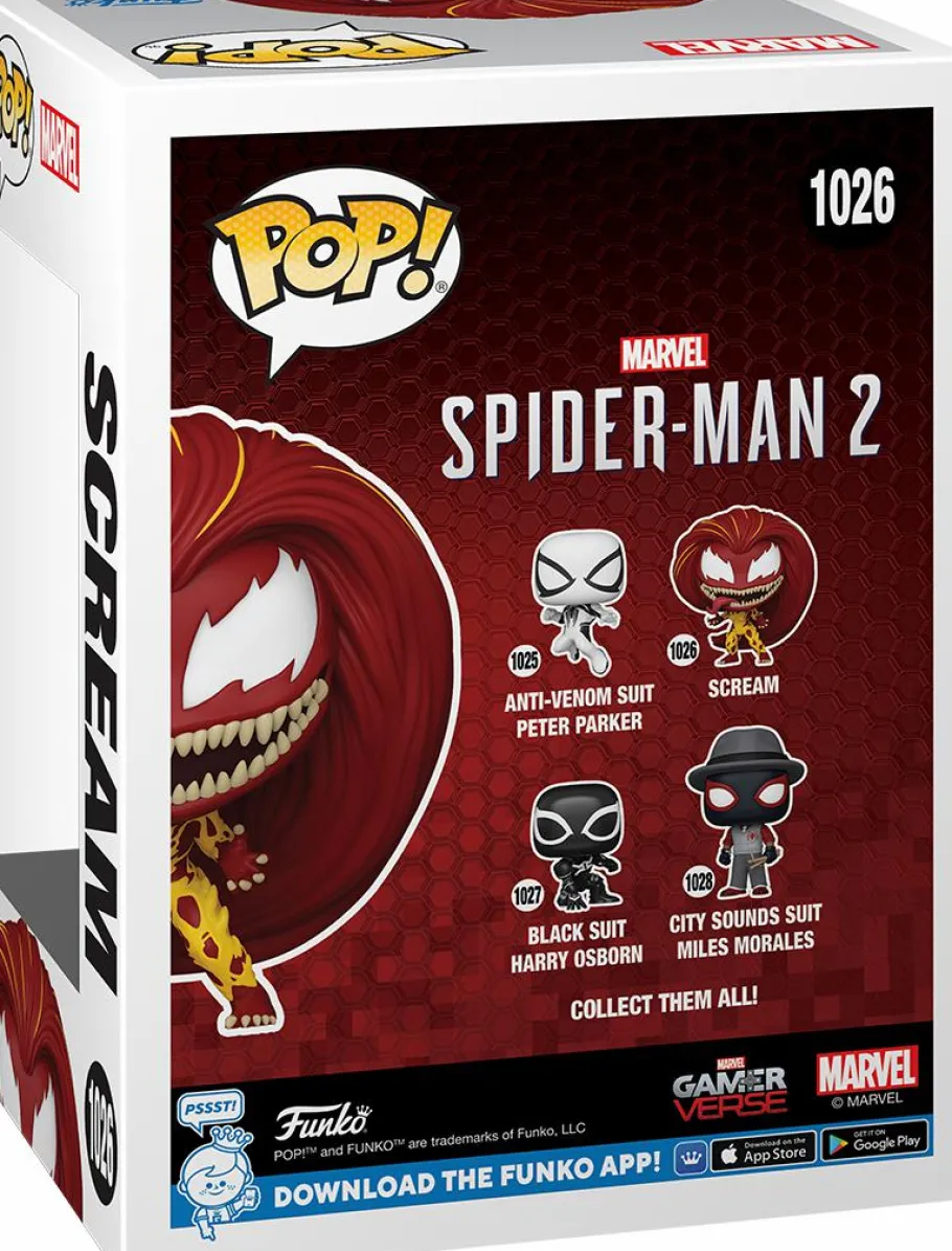 Standard Pop!>Spider-Man Marvel's 2 - Scream (Mary Jane) Pop! Vinyl Figure