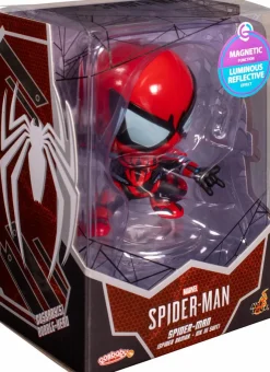 Designer Vinyl>Spider-Man Marvel’s (2018) - Spider Armor Mark III Suit Cosbaby (S) Hot Toys Figure