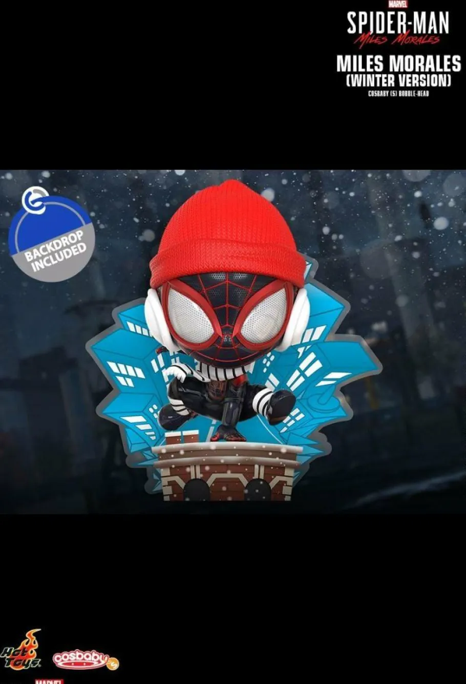 Cosbaby>Spider-Man Marvel’s : Miles Morales - Miles Morales Winter Cosbaby (S) Hot Toys Figure