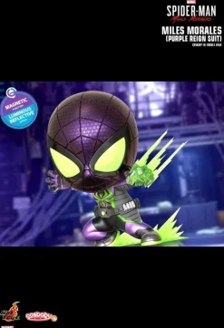 Cosbaby>Spider-Man Marvel’s : Miles Morales - Miles Morales Purple Reign Suit Cosbaby (S) Hot Toys Figure