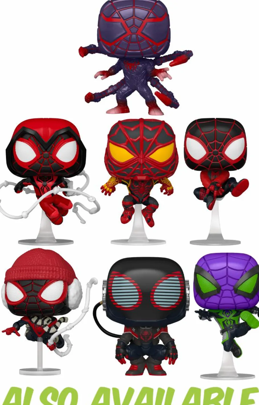 Standard Pop!>Spider-Man Marvel’s : Miles Morales - Miles Morales in Purple Reign Suit Pop! Vinyl Figure