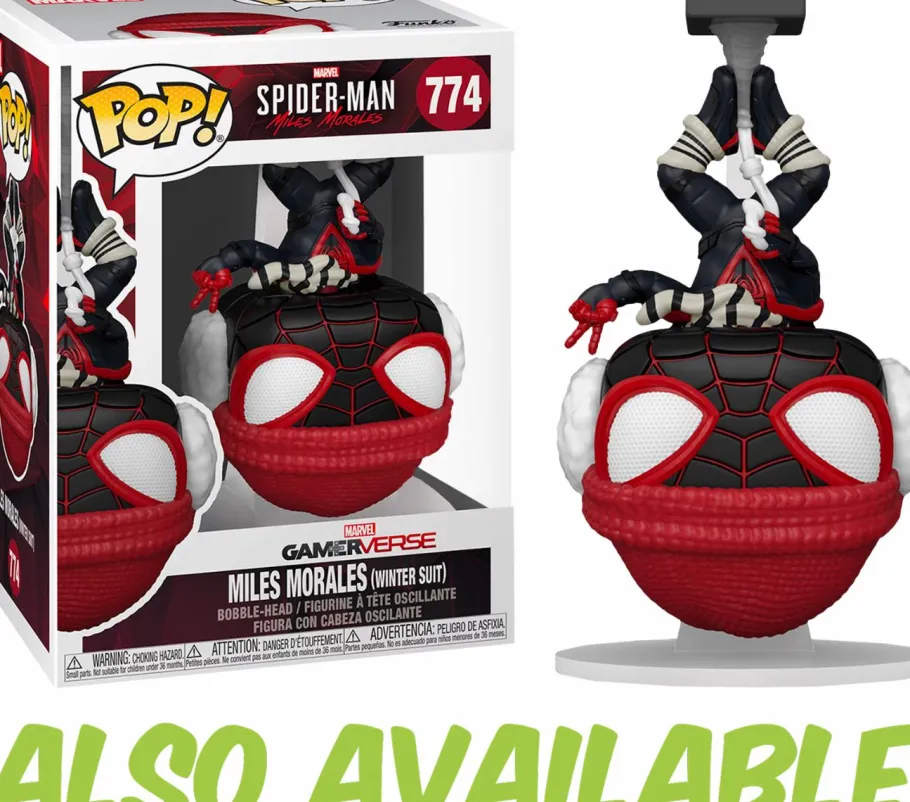 Standard Pop!>Spider-Man Marvel’s : Miles Morales - Miles Morales in Purple Reign Suit Pop! Vinyl Figure
