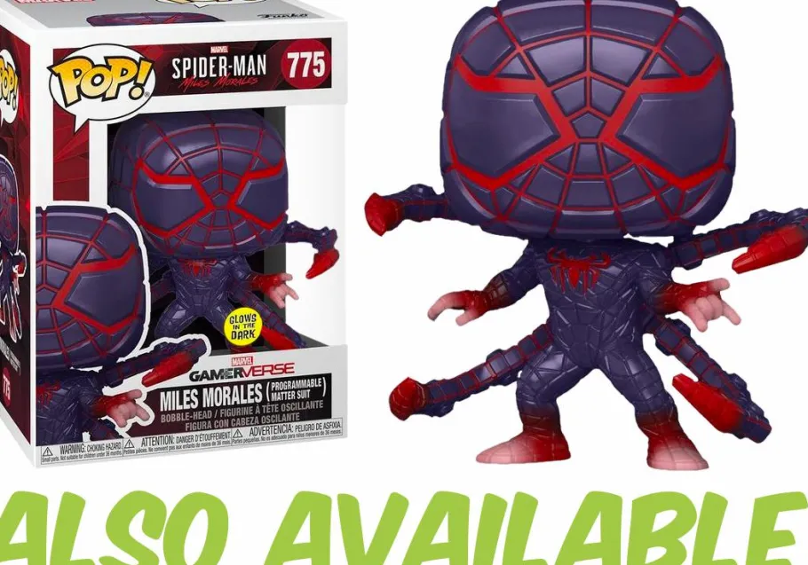 Standard Pop!>Spider-Man Marvel’s : Miles Morales - Miles Morales in Purple Reign Suit Pop! Vinyl Figure