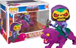 Funko Convention Exclusives>Masters of the Universe - Skeletor on Panthor Flocked Pop! Rides Vinyl Figure (Popcultcha Exclusive)