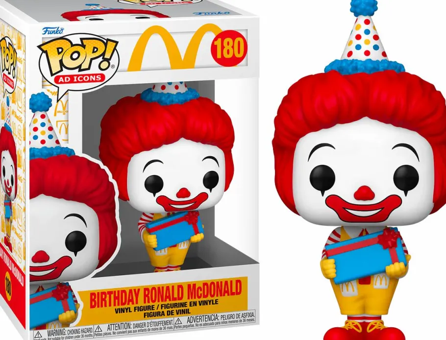 Standard Pop!>McDonalds McDonald's - Birthday Ronald McDonald Pop! Vinyl Figure