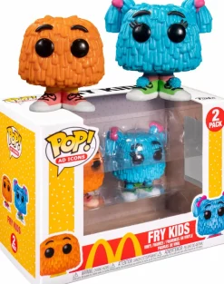 Standard Pop!>McDonalds McDonald’s - Fry Kids Orange & Blue Pop! Vinyl Figure 2-Pack