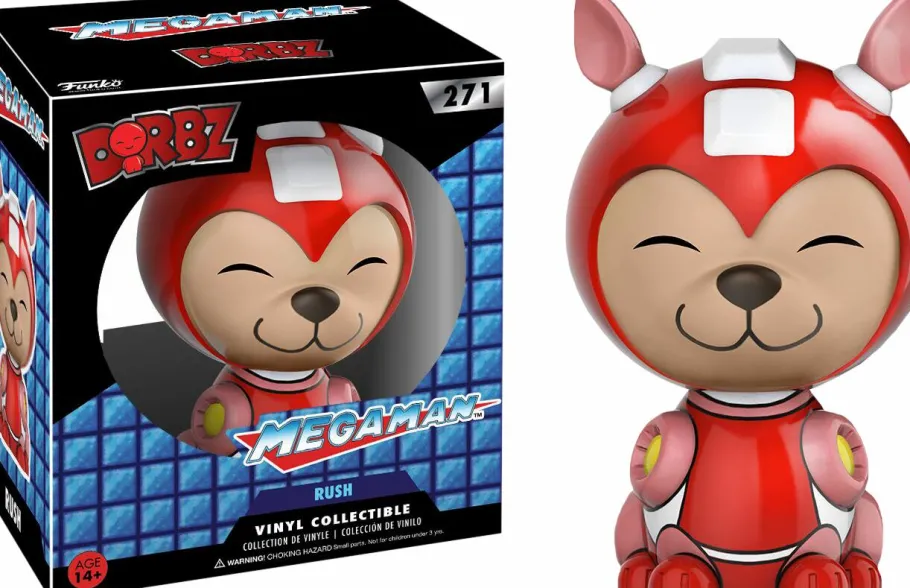 Designer Vinyl>Megaman Mega Man - Rush Dorbz Vinyl Figure